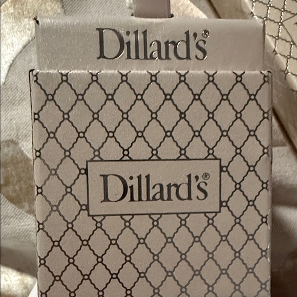 Dillard’s Sparkling Rose Gold Hoop Earrings - Picture 5 of 5